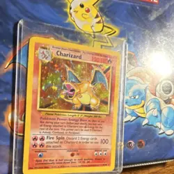 Pokemon Charizard Base Set Holo rare 004/102 English Card 1999 mint condition - Image 4
