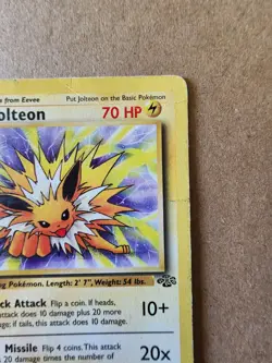 Pokemon Jolteon TCG Jungle Card 20/64 Regular Rare Non-Holo - Image 4