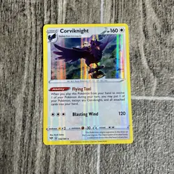 Pokemon Card Corviknight Darkness Ablaze Holo Rare 156/189 Near Mint - Image 1