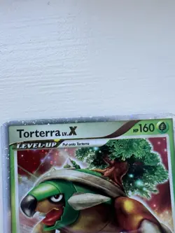 Pokemon TCG Torterra LV. X Holo Card Diamond and Pearl 122/130 LP - Image 4