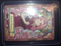 Kayou Naruto NRSA01-SP-003L5 Sakura Maruno Trading Card SSP English - Image 1