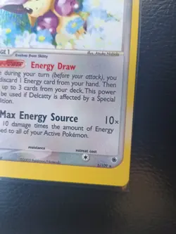 Pokemon TCG Delcatty Ruby & Sapphire Holo Card 5/109 LP/NM 💎💎💎 - Image 4