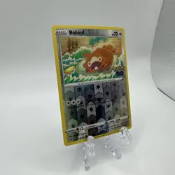 Pokemon Go Bidoof 059/078 Ditto Unpeeled Reverse Holo NM Pokemon Card ￼ - Image 2