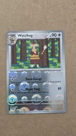 Watchog 073/086 Pokeball Reverse Holo - S&V White Flare Pokemon Card NM - Image 1