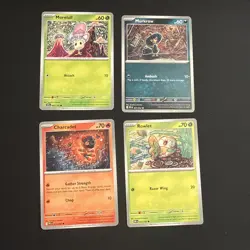 Tomokazu Komiya Pokemon Card Lot x4 - NM Illustration Bundle - Image 1