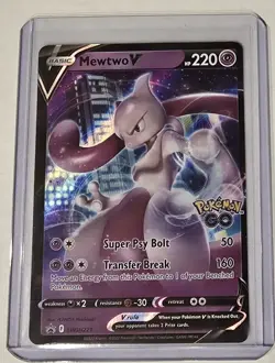 Mewtwo V SWSH223 SWSH: Sword & Shield Promo Cards Holo - Image 1