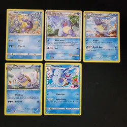 Pokemon Squirtle, Wartortle, Blastoise x23Card Lot Bundle - Image 5