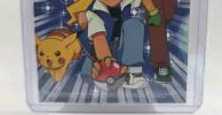 Pokemon Card - Pokemon Checklist Topps Movie Animation Edition Blue Logo - Image 3