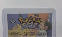 Pokemon Card - Pokemon Checklist Topps Movie Animation Edition Blue Logo - Image 5