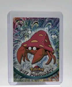 Pokemon Card - Parasect #47 - Topps Series 1 - Black Logo - Image 1