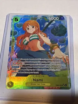 EB03-053 Nami Alt Art SR One Piece Card Game English NM - Image 2