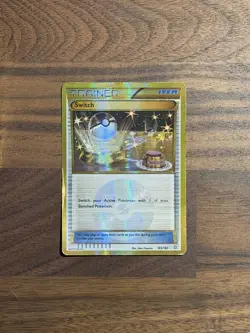 Switch 163/160 Primal Clash Secret Rare Holo Pokemon Card LP - Image 1