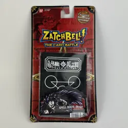 Zatch Bell Spell Book Brago promo card sleeves mini binder TCG CCG SEE PHOTOS - Image 1