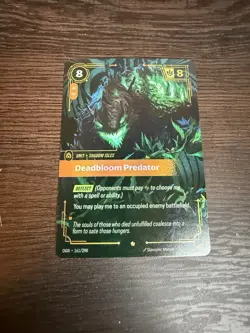 Riftbound Origins Deadbloom Predator Epic Foil 161/298 - Image 1