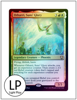 1x Otharri, Suns' Glory, Foil, Magic the Gathering MTG LP Light Play - Image 1