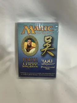 Portal Three Kingdoms Theme Deck Wu Kingdom (ENGLISH) SEALED NEW MAGIC ABUGames - Image 1