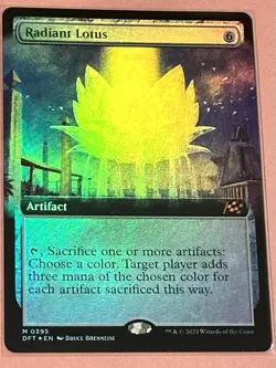 Radiant Lotus (Extended Art) Aetherdrift Foil - Image 1