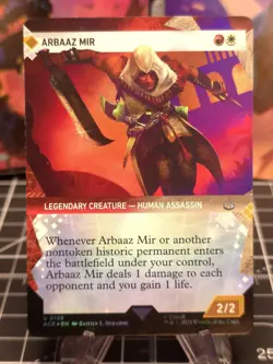 FOIL Arbaaz Mir (Showcase) Universes Beyond: Assassin's Creed NM - Image 1