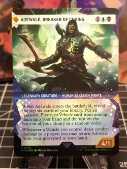 FOIL Adewale, Breaker of Chains (Showcase) Universes Beyond: Assassin's Creed NM - Image 1