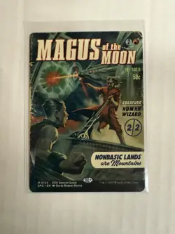 Magus Of The Moon NM BORDERLESS MTG! Special Guest - Image 1