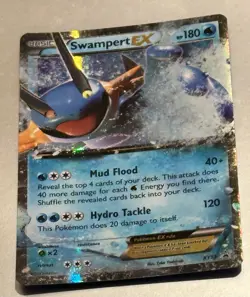 Pokemon TCG Swampert EX XY55 Black Star Promo Holo NM!! - Image 1