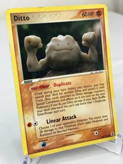 Ditto (Geodude) 62/113 - EX Delta Species Pokemon Card - MP / HP - Image 2