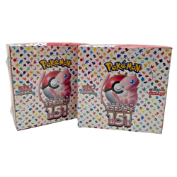 Pokemon TCG Japanese Scarlet & Violet 151 SV2a: Pokemon Card Lot of 2 Sealed Box - Image 1