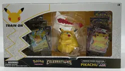 Pokemon TCG Celebrations Pikachu VMAX Premium Figure Collection Box SEALED - Image 1