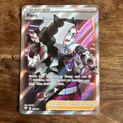 Pokemon Cards Piers 187/189 Darkness Ablaze Rare Ultra NM - Image 1