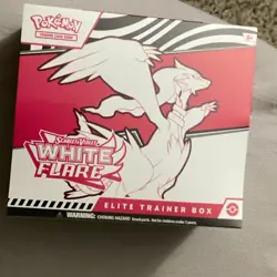 Pokemon Elite Trainer Box Scarlet & Violet White Flare Reshiram English TCG - Image 1