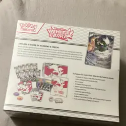 Pokemon Elite Trainer Box Scarlet & Violet White Flare Reshiram English TCG - Image 3