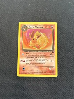 Pokemon TCG - DARK FLAREON - 35/82 - UNLIMITED - TEAM ROCKET (2000) NM - Image 1