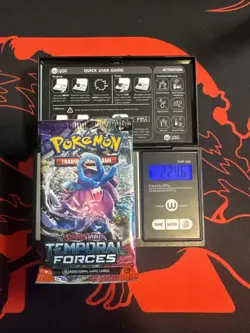 22.46g HEAVY - Pokemon TCG S&V Temporal Forces Booster Pack Sealed / Semi GoDU - Image 1