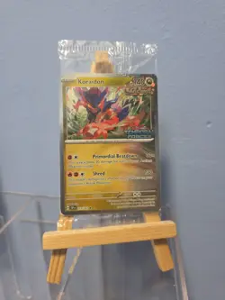 Pokemon TCG Koraidon 119/162 European / EU Promo Temporal Forces Stamped SEALED - Image 1