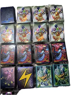 (x26) Pokemon TCG Official Sleeve Lot Prismatic Charizard & More - Image 3