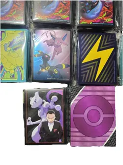(x26) Pokemon TCG Official Sleeve Lot Prismatic Charizard & More - Image 5