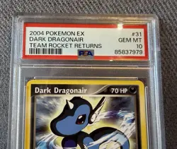 2004 Pokemon DARK DRAGONAIR 31 EX Team Rocket Returns PSA 10 Gem Mint POP 62 - Image 2