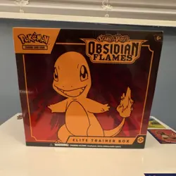 Pokemon Scarlet & Violet Obsidian Flames Elite Trainer Box English (Tear) - Image 1