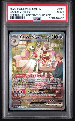2023 Pokemon Scarlet & Violet Gardevoir ex #245/198 PSA 9 - Image 1