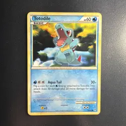 Pokemon Call Of Legends Totodile 74/95 Common Card - Image 1