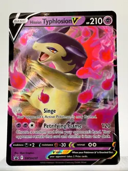 Hisuian Typhlosion V SWSH237 Holo Promo Sword & Shield Promo Pokemon Near Mint - Image 1