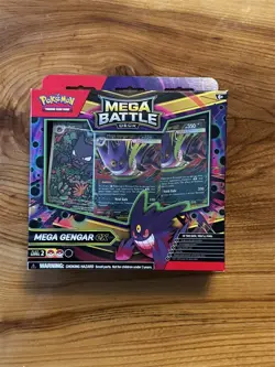 POKEMON TCG MEGA EVOLUTION BATTLE DECK MEGA GENGAR EX BOX FACTORY SEALED NEW - Image 1