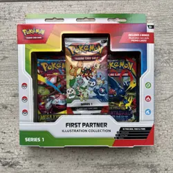 Pokemon TCG First Partner Illustration Collection Series 1 Box SEALED - Image 1