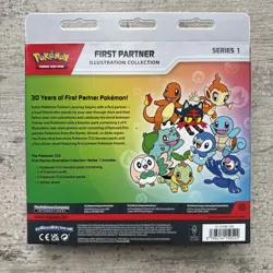 Pokemon TCG First Partner Illustration Collection Series 1 Box SEALED - Image 2