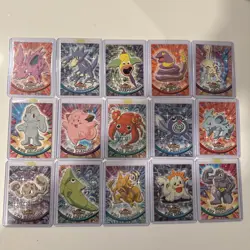 Pokemon Topps Chrome Non Holo Card Lot Of 16 - Image 1