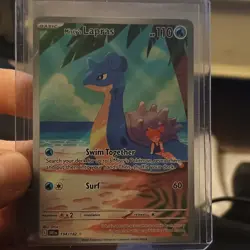 Pokemon Misty's Lapras 194/182 Sv10 Destined Rivals Holo Rare English Basic 110… - Image 1