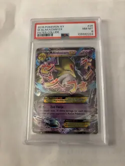 M Alakazam EX #26 - 2016 Pokemon XY Fates Collide - PSA 8 - Image 1