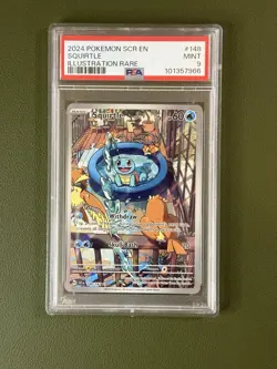 Pokemon Pokemon Graded Squirtle #148/142 - Stellar Crown - PSA 9 NM - Image 4