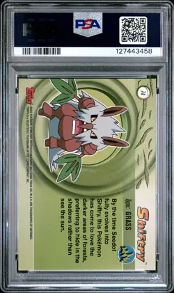 2003 TOPPS POKEMON ADVANCED #74 SHIFTRY PSA 10 - Image 2