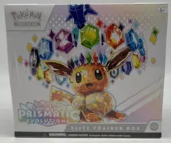 Pokemon TCG Prismatic Evolutions Elite Trainer Box SEALED ETB #1 - Image 1